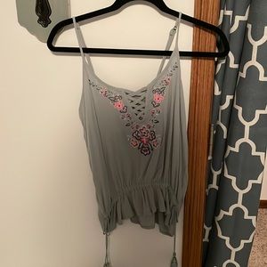Tanktop with tassels